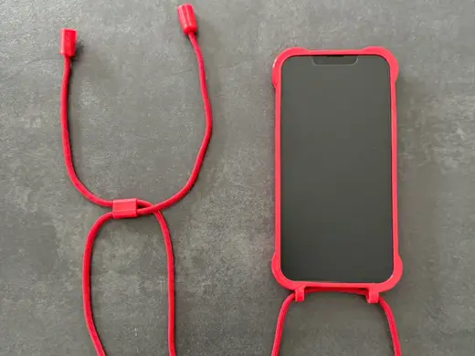 iPhone 13 TPU Case with Lanyard (Kids-Edition)