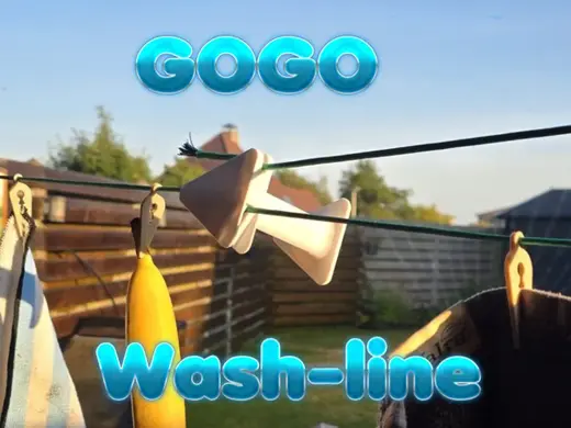 Go Go Washline - On the go clothesline tensioner