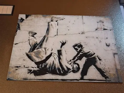 Banksy Ukraine Judo - Hueforge