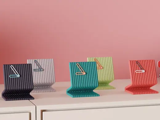 Desktop Clock. Minimalist Modular Clock System