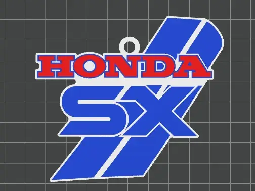 Honda ATC 250SX Christmas Ornament