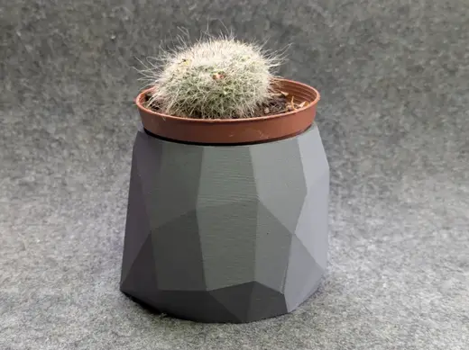 Cache-pot Menhir pour succulentes et cactus