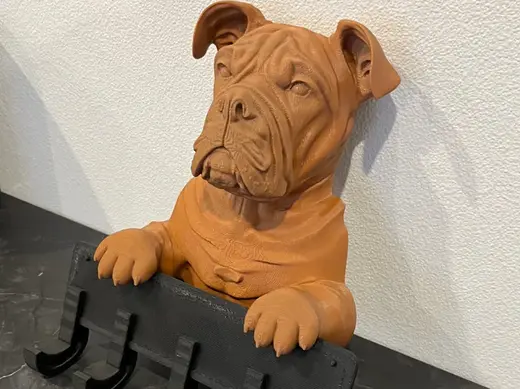 Old Englisch Bulldog Hakenleiste OEB Leinen Hänger