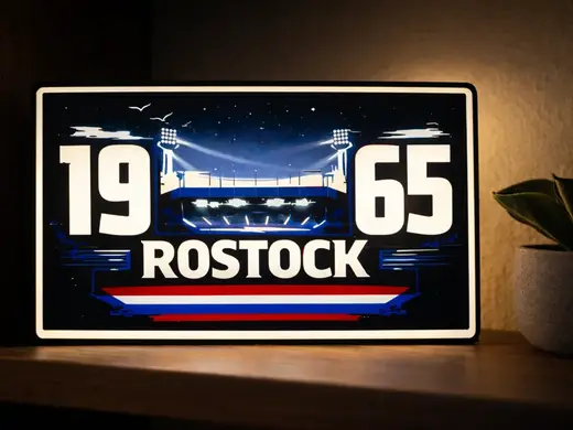 Hansa Rostock 1965 Stadion Lightbox