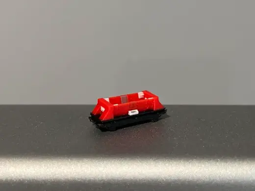 Brick Cargo Train Deluxe 5 - Toy or Display Model