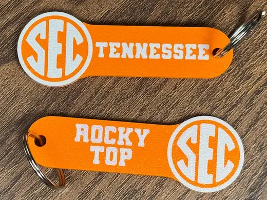 Tennessee Volunteers SEC Football Keychain