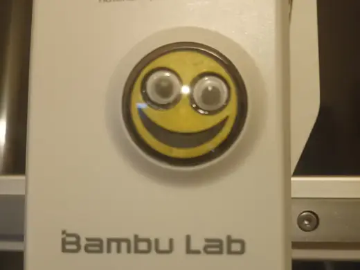 Smiley A1 extruder dive spinner