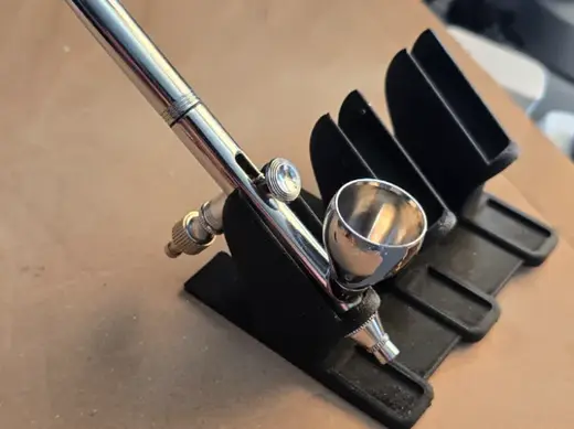 tripple airbrush holder