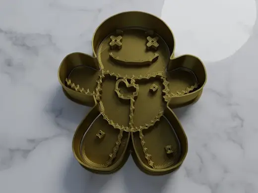 VOODOO DOLL COOKIE CUTTER FREE