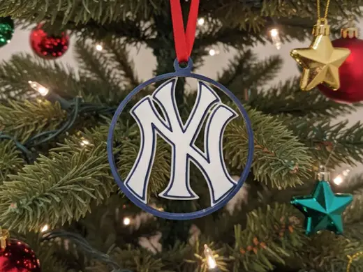 New York Yankees Christmas Ornament
