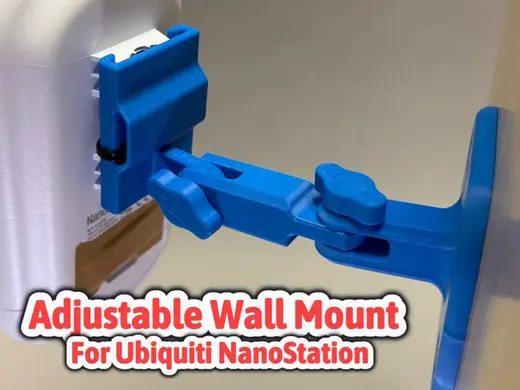 Adjustable Wall Mount for Ubiquiti NS-5AC Loco