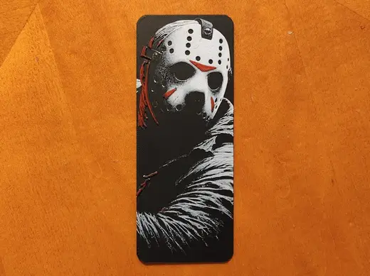Jason Voorhees Bookmark - Hueforge