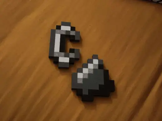 Minecraft 4 color flint and steel