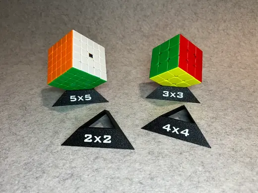 Rubik's Cube display stand holder 3x3 2x2 4x4 5x5