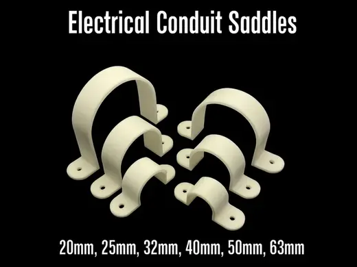 Electrical Conduit Pipe Saddles Clips Holders