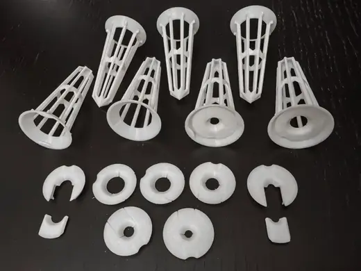 Hydroponic basket with cap (variety of options)