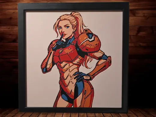 Samus Aran - Metroid - 200x200