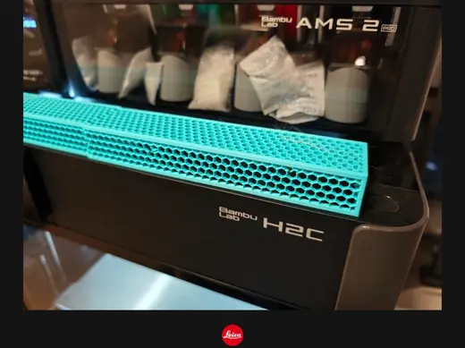 拓竹 H2C 风门防尘罩 放猫毛