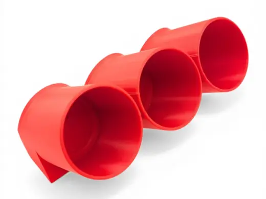50° 3-Tube Grease Cartridge Wall Mount