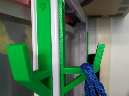 Gancho para Estantería Metálica (Pin de Expansión)