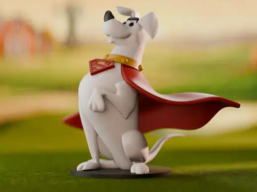 Krypto the Superdog Inspired Collectible Figurine