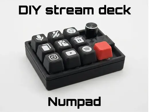 VL03 | DIY Stream Deck | Handwired Numpad