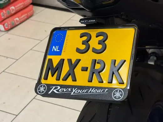 Yamaha "Revs Your Heart" License Plate Tag