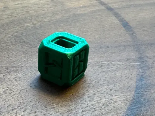 Bambu cube testing/filament sample