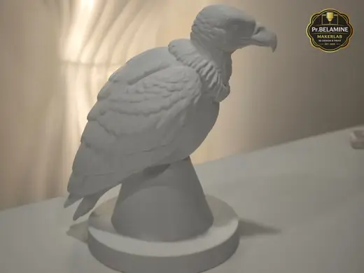 Vulture High-Detail Figurine