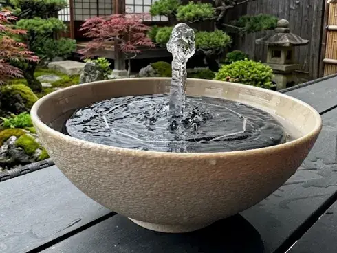 Solar Fountain Bowl – 18cm Floating Fountain Basin