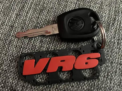 VR6 Keychain