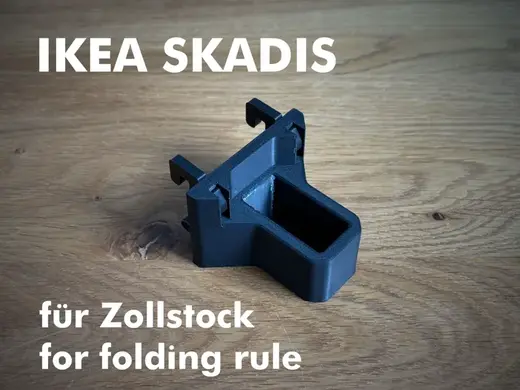 IKEA Skadis | Halter für Gliedermaßstab