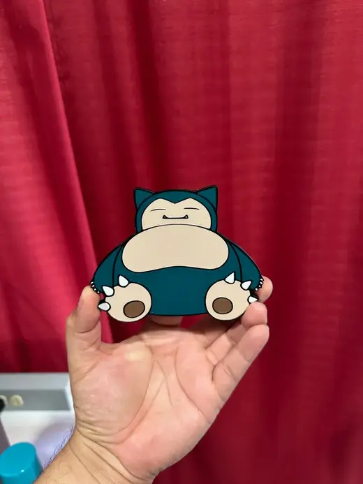 Snorlax 2D Wallart