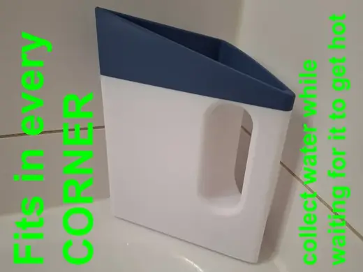 CORNER CAN - Shower Water Rescue Watering Can