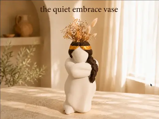 The Quiet Embrace Vase