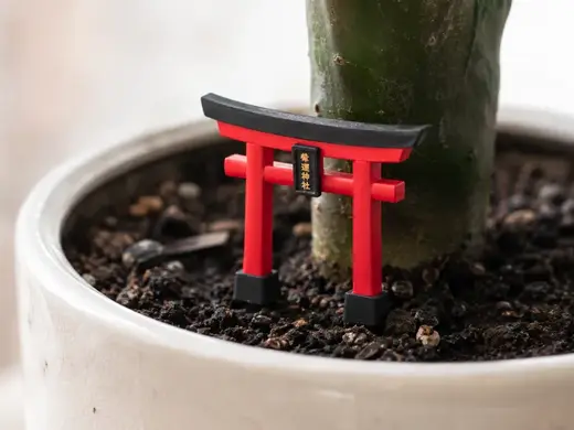Japanese Plant Pot Decoration