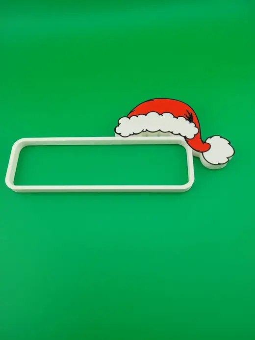 P1P / P1S Christmas Santa Hat Frame