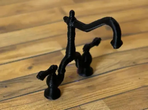 Dollhouse Scale 1:12 Farmhouse Kitchen Faucet