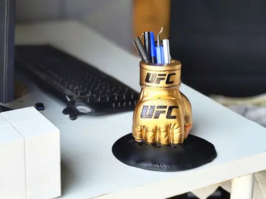 UFC Glove Desk Organizer