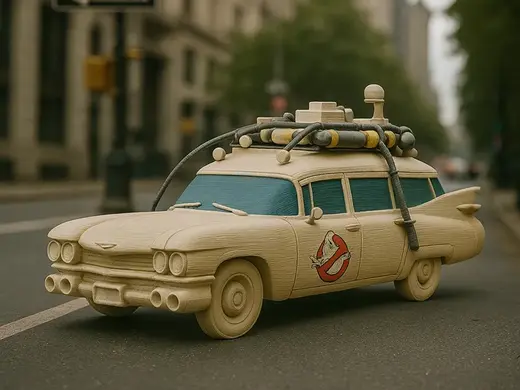 Ecto-1 Ghostbusters (Cadillac Miller-Meteor 1959)