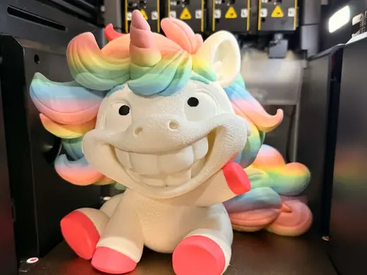 Dental Mascot - Cute Unicorn Smile