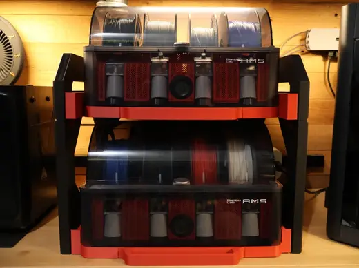 Dual AMS Sliding Rack - Bowtie Assembly