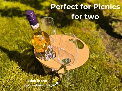 Wine Table To Go 2er