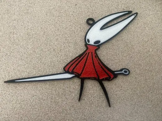 Hollow Knight Hornet Keychain -Silksong