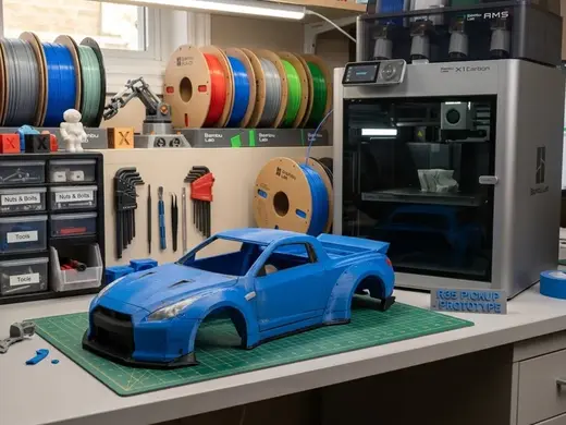 R35 Pickup - Prototype rc shell