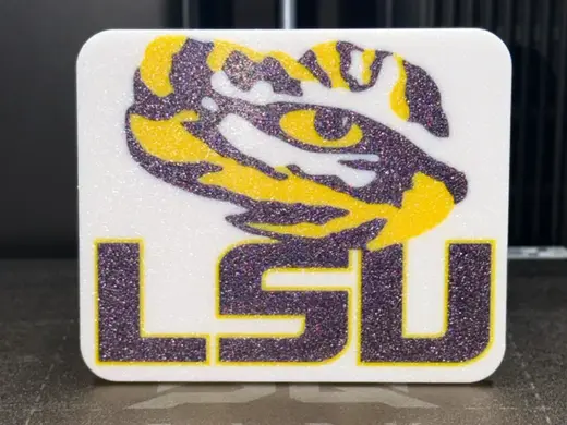 LSU Hitch Cover