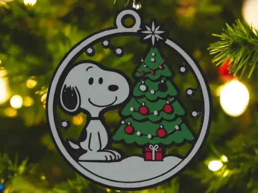 Snoopy Christmas Ornament