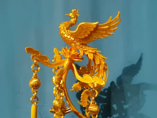 步摇 (中国古代头饰,A1 mini可打)