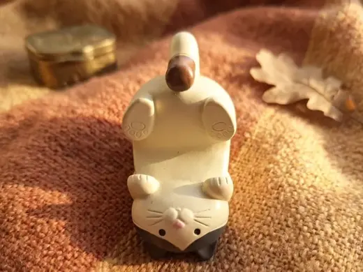 Lazy Cat Phone Stand / Soporte Móvil Gato