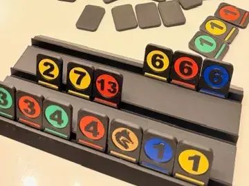 Rummikub with Tile Rack and Carrying Case